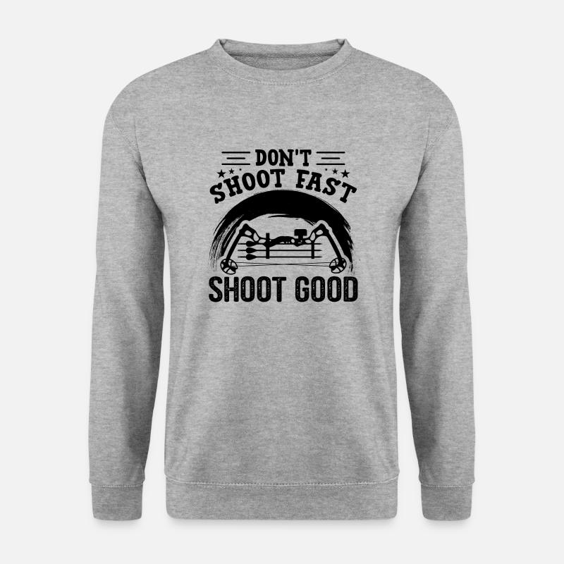 Archery Archer Archery Target - Unisex Sweatshirt - salt & pepper