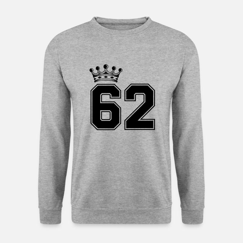 62 crowns - Unisex Sweatshirt - salt & pepper