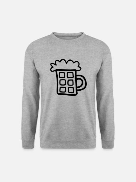 Beer 1 - Unisex Sweatshirt - salt & pepper