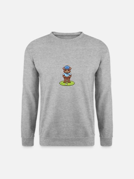 Die Bären-Saga - GOLF - Unisex Pullover - Weißgrau meliert