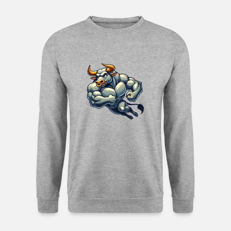 Taurus Comic - Unisex Sweatshirt - salt & pepper