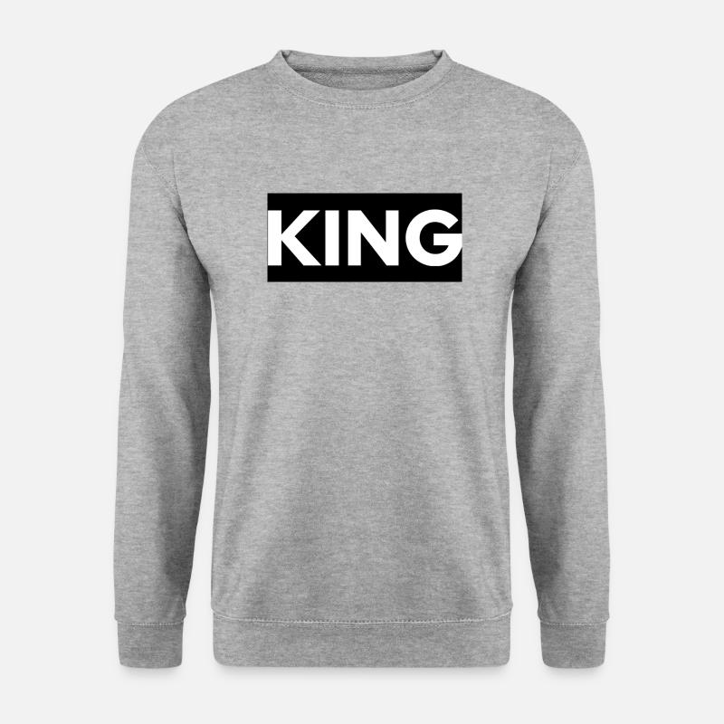 Txm-Worlds - Unisex Pullover - Weißgrau meliert