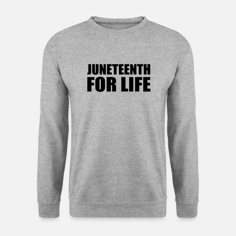 juneteenth - Sweat-shirt Unisexe - gris chiné