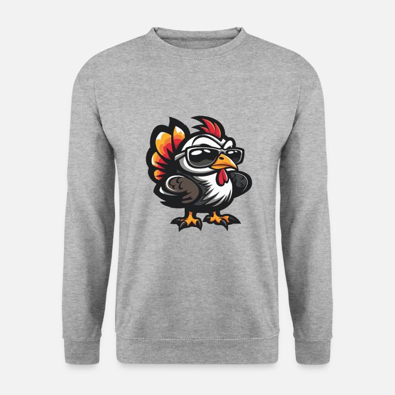 Turkey Cool Comic - Unisex Sweatshirt - salt & pepper