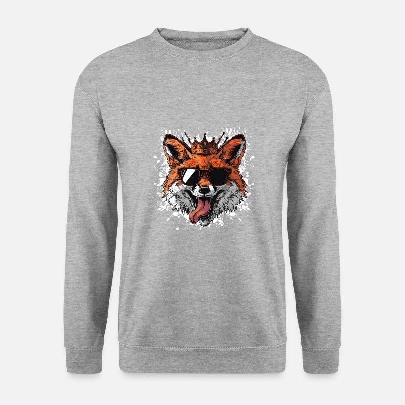 Fox Comic - Unisex Sweatshirt - salt & pepper