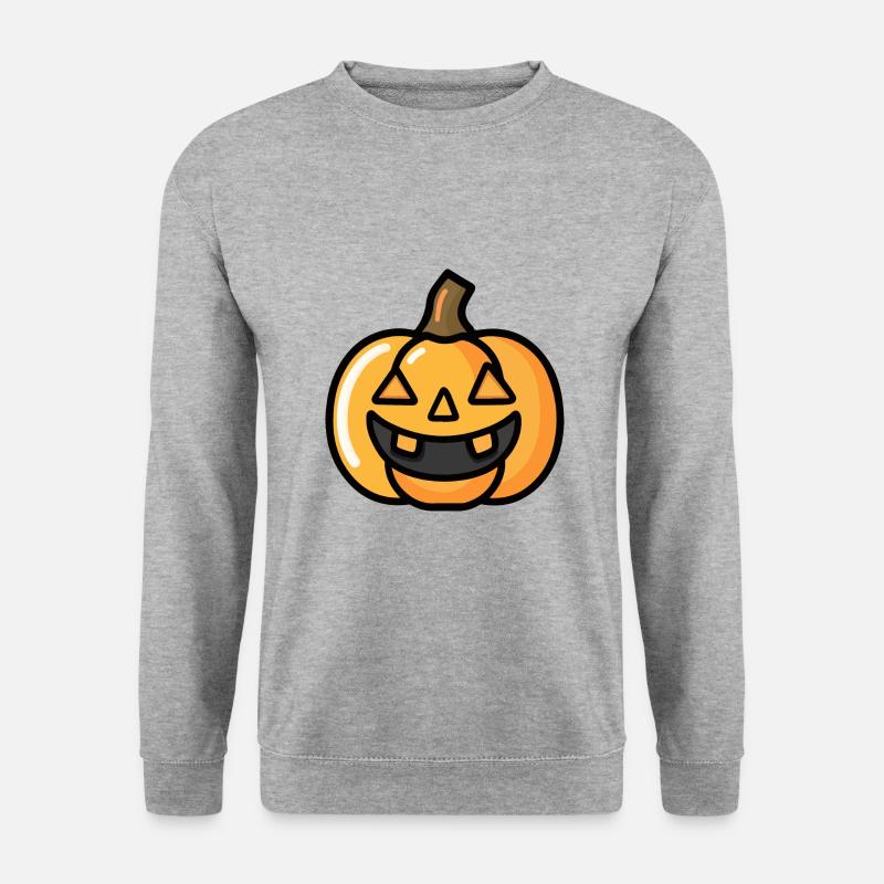Pumpkin Halloween Comic - Unisex Sweatshirt - salt & pepper
