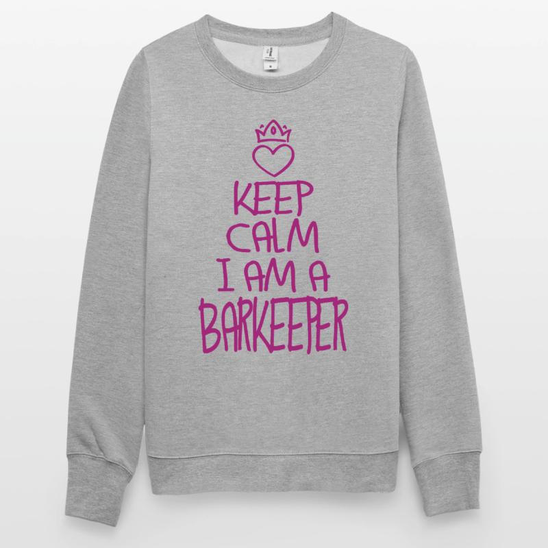 Keep Calm Bartender Cool Bartender Gift Unisex Sweatshirt