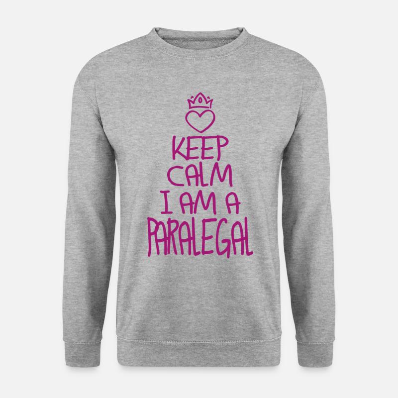Keep Calm Paralegal Cool - Unisex Sweatshirt - salt & pepper