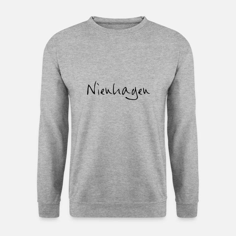 Nienhagen - Unisex Pullover - Weißgrau meliert