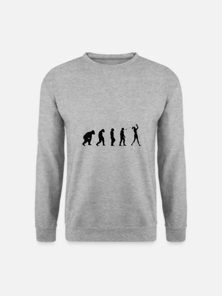 Golf Club De Golf Evolution - Sweat-shirt Unisexe - gris chiné