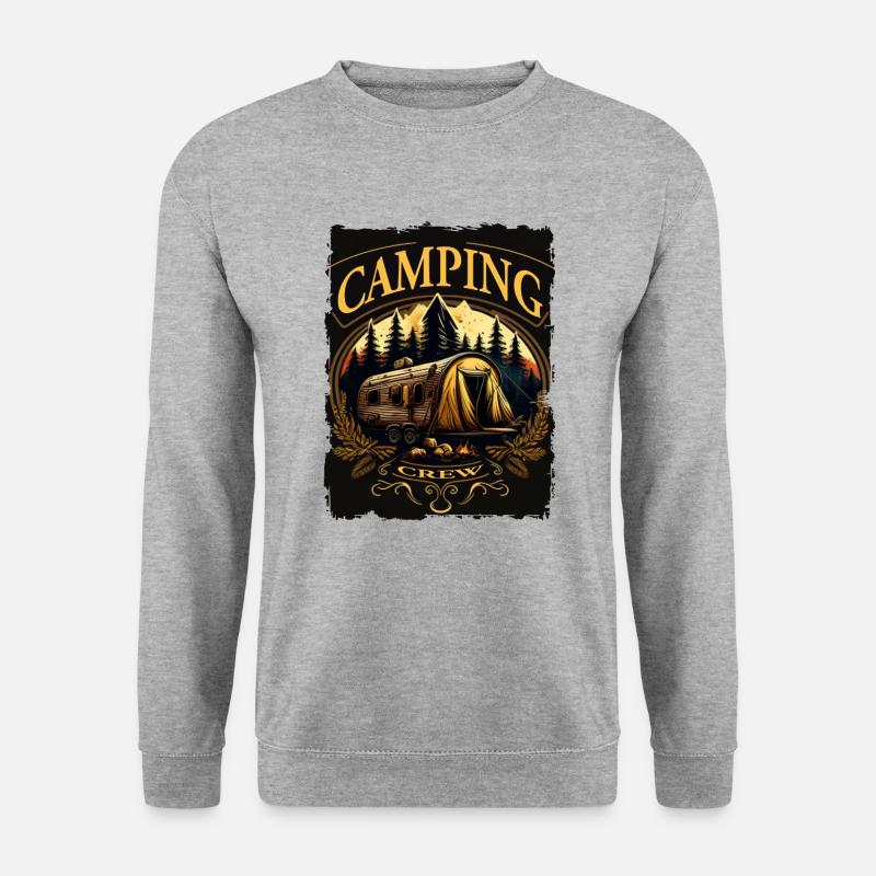 Camping Crew - Unisex Sweatshirt - salt & pepper