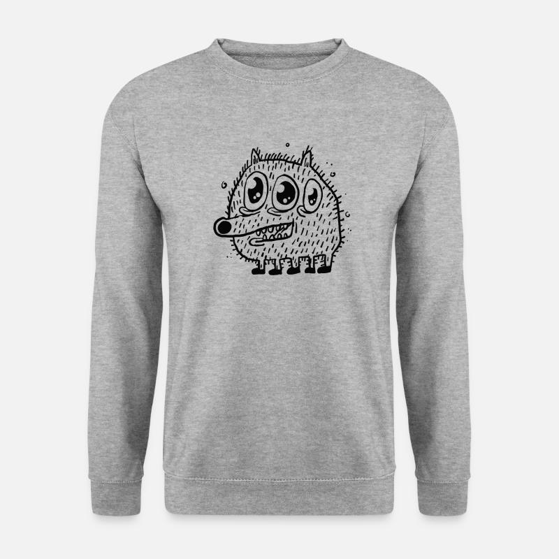 Finum - Unisex Pullover - Weißgrau meliert