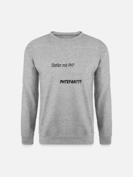 Stephan with PH? - Unisex Sweatshirt - salt & pepper