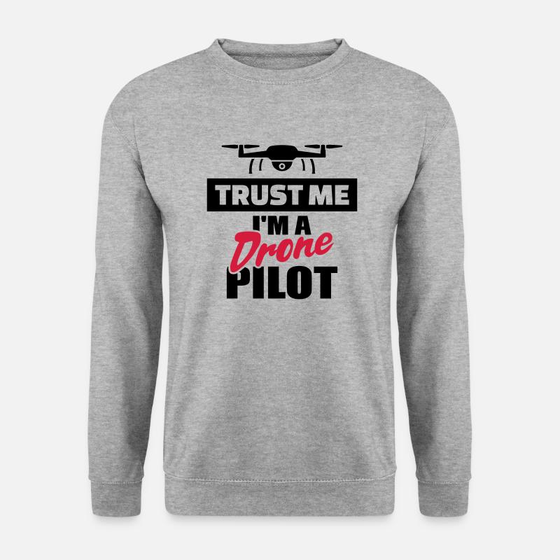 drone - Unisex Sweatshirt - salt & pepper