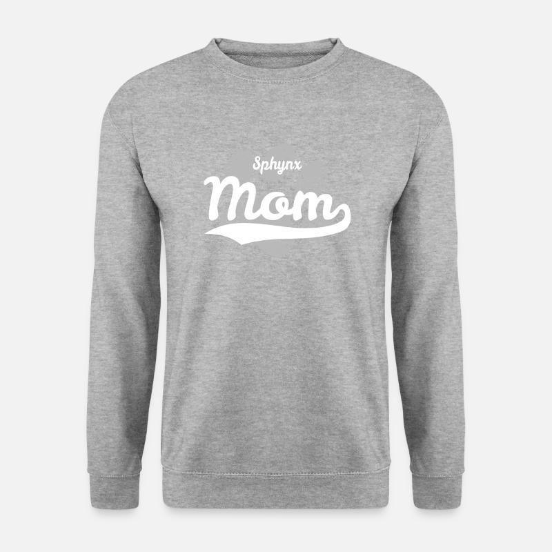 Sphynx mom - Unisex Sweatshirt - salt & pepper