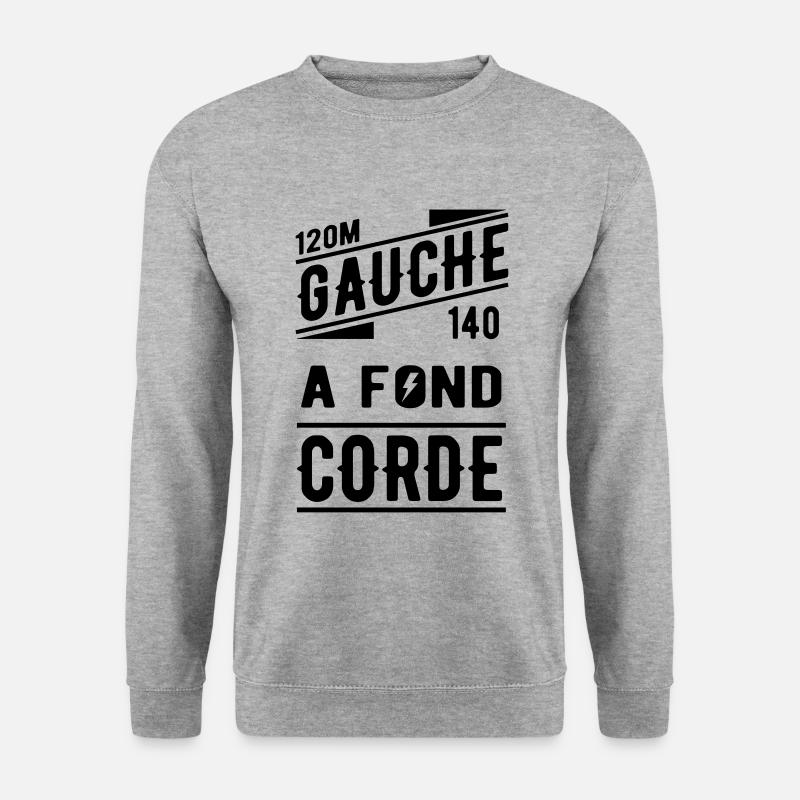 Notes de rallye - Sweat-shirt Unisexe - gris chiné