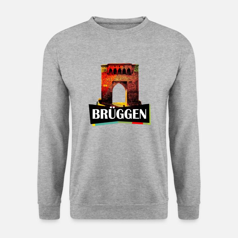 Kerpen - Brüggen - Unisex Pullover - Weißgrau meliert