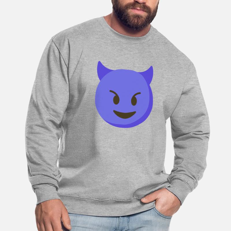 Evo / Devil / Devil Emoji - Impression de t-shirts Sweat-shirt Unisexe
