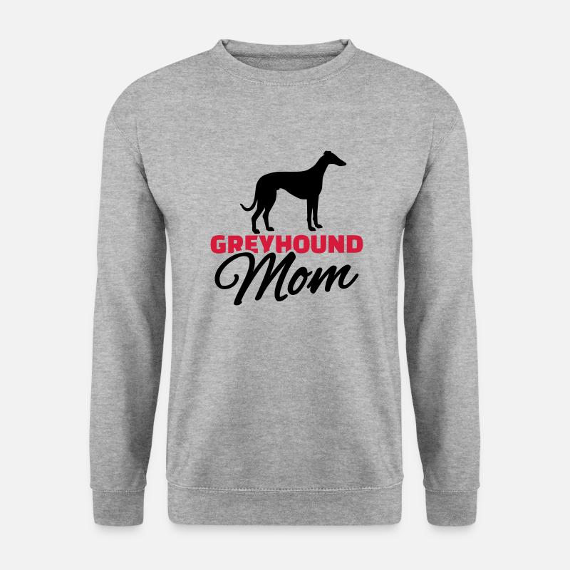 Greyhound Mom - Unisex Sweatshirt - salt & pepper