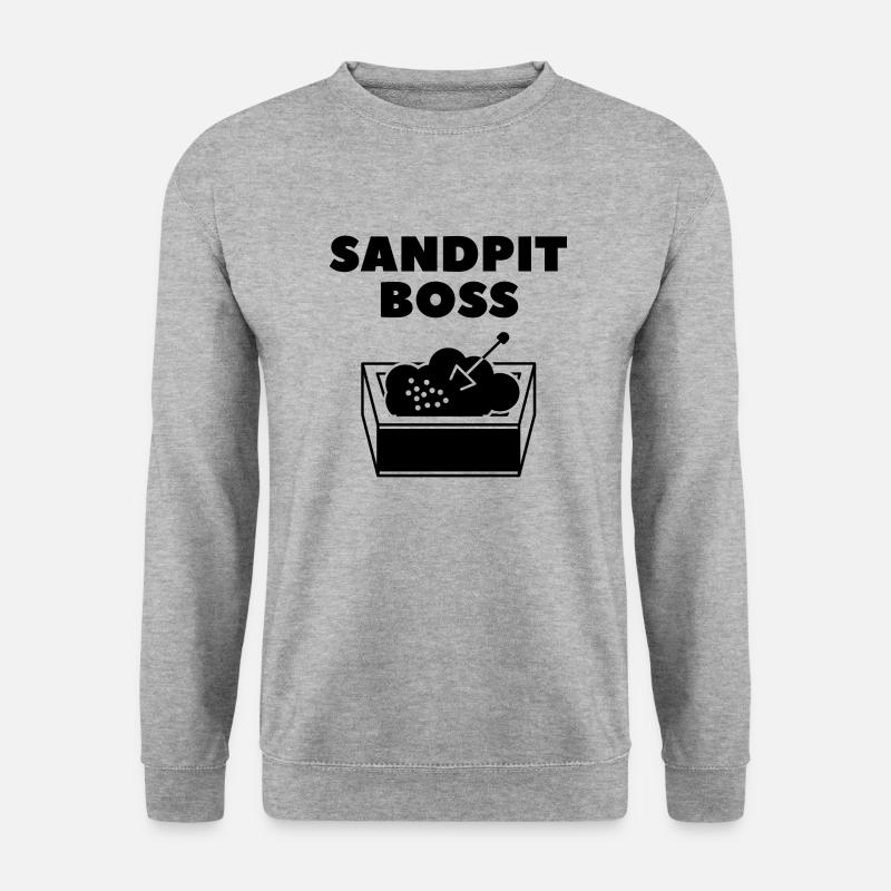Sandpit Boss - Unisex Sweatshirt - salt & pepper