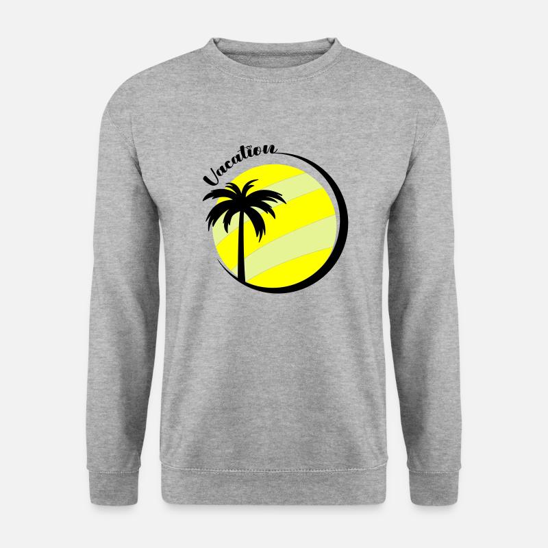 Vacation - Unisex Pullover - Weißgrau meliert