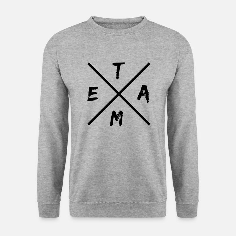 Team Design - Unisex Sweatshirt - salt & pepper