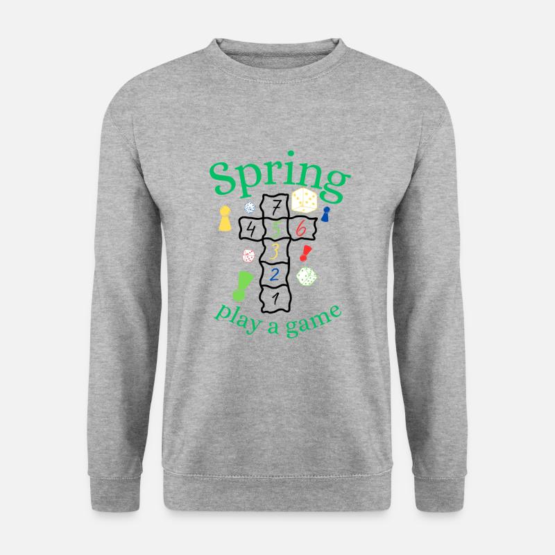 Spring | Spring | Game | Fun | Entertainment - Unisex Sweatshirt - salt & pepper
