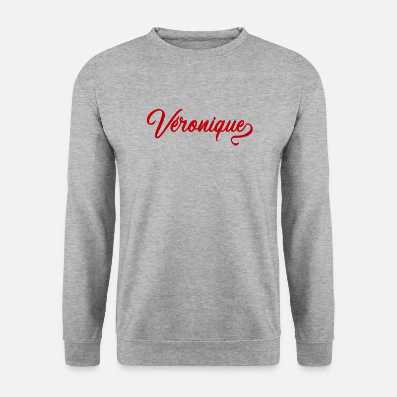 Véronique - First name - Unisex Sweatshirt - salt & pepper