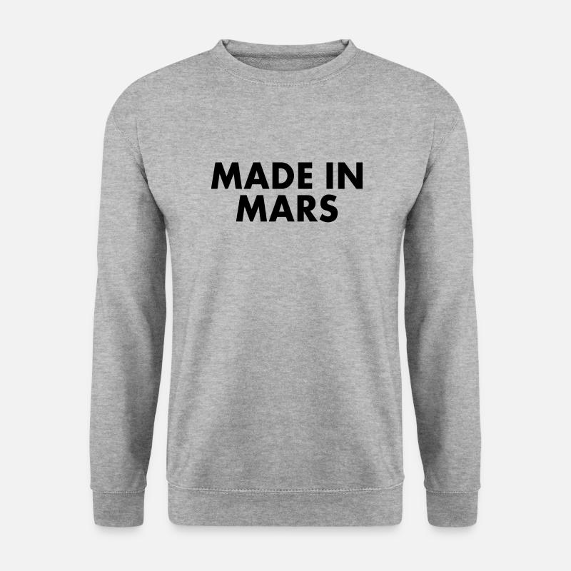 Made in mars - Unisex Sweatshirt - salt & pepper