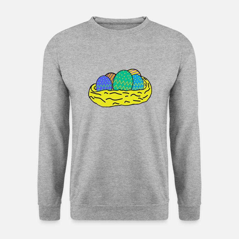 Easter eggs - Unisex Sweatshirt - salt & pepper