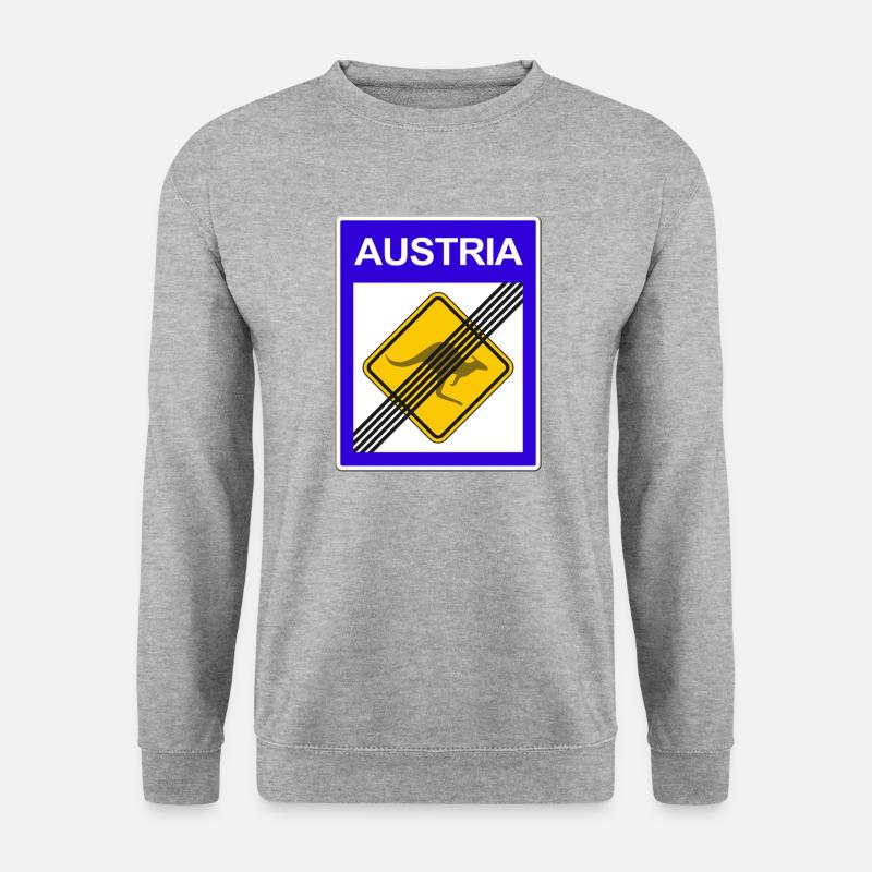No Kangaroos in Austria - Unisex Sweatshirt - salt & pepper
