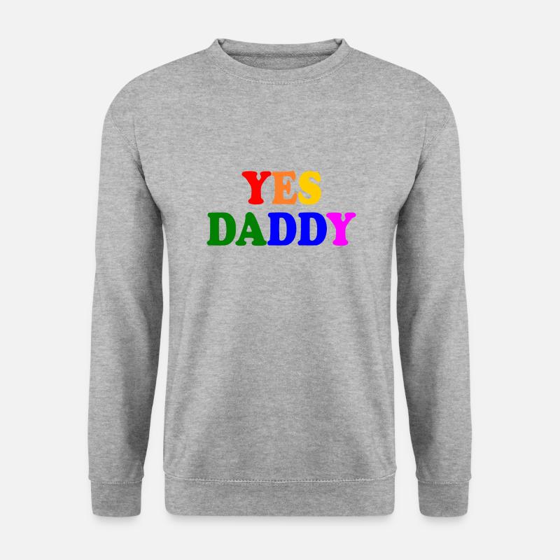 Yes daddy - Unisex Sweatshirt - salt & pepper