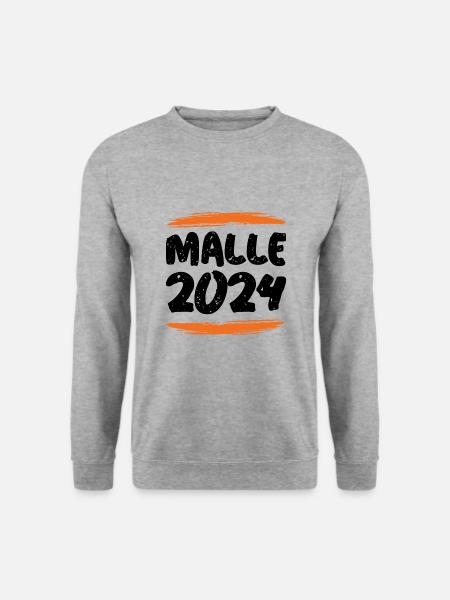 Malle 2024 - Unisex Sweatshirt - salt & pepper