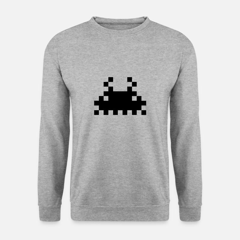 Monster Pixel Black - Unisex Sweatshirt - salt & pepper