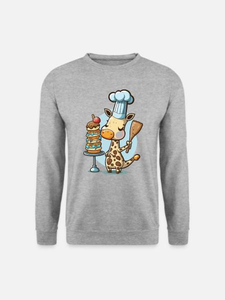 Cuisson à la commande - Sweat-shirt Unisexe - gris chiné