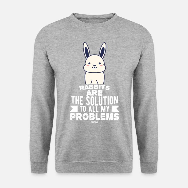 Rabbit Rodent Rabbit Pet - Unisex Sweatshirt - salt & pepper