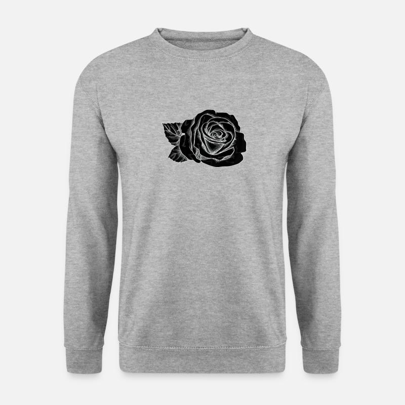 Black Roses - Unisex Sweatshirt - salt & pepper