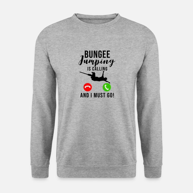 Bungee Jumping - Unisex Sweatshirt - salt & pepper
