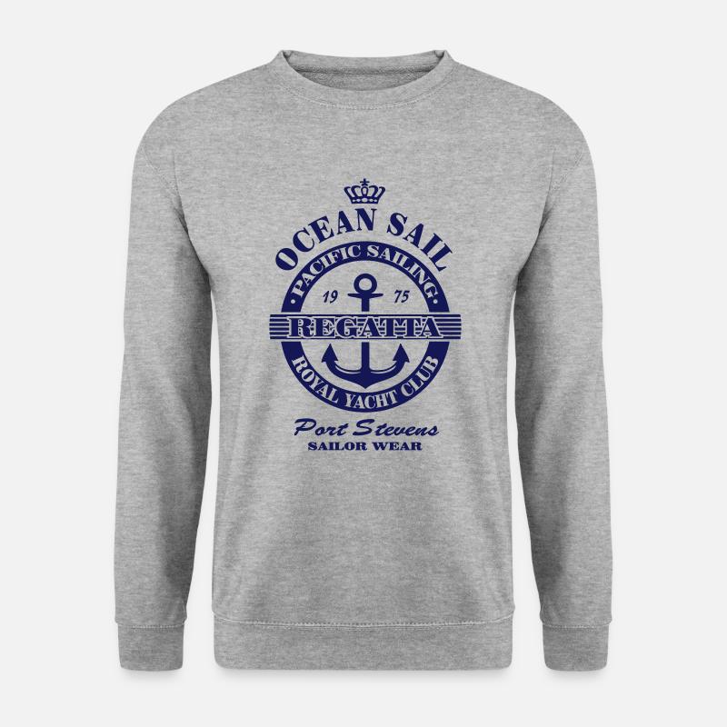 Ocean Sail Regatta - Unisex Pullover - Weißgrau meliert