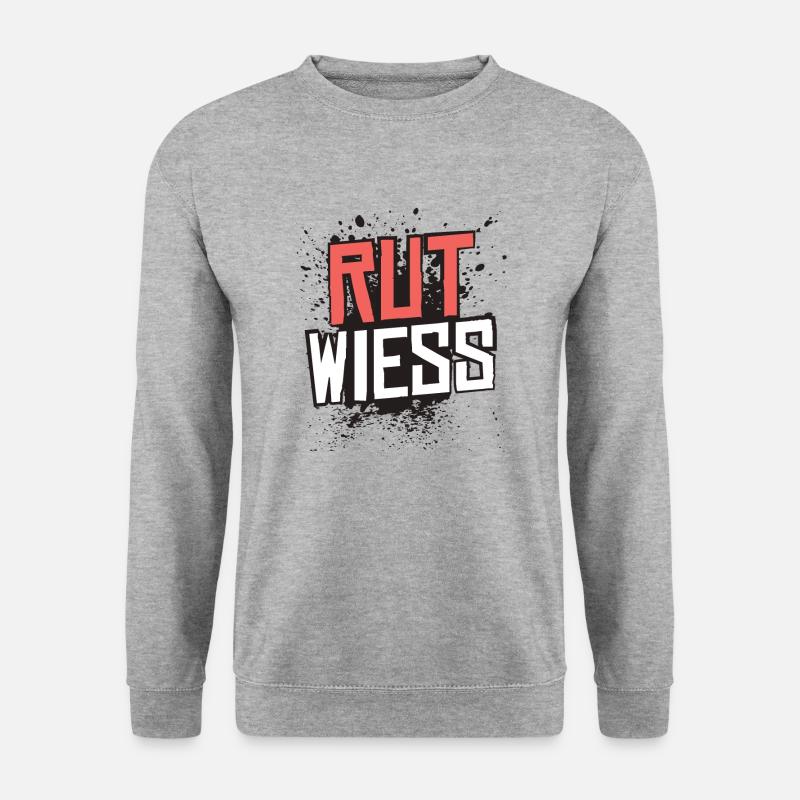 Rut Wiess Köln Karneval - Unisex Pullover - Weißgrau meliert