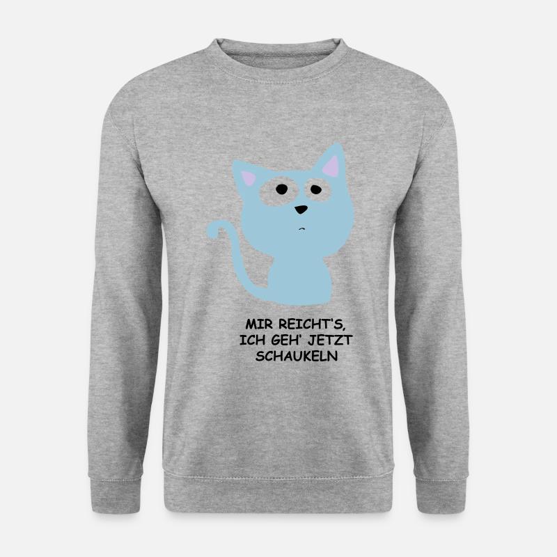 Swing Cat - Unisex Sweatshirt - salt & pepper