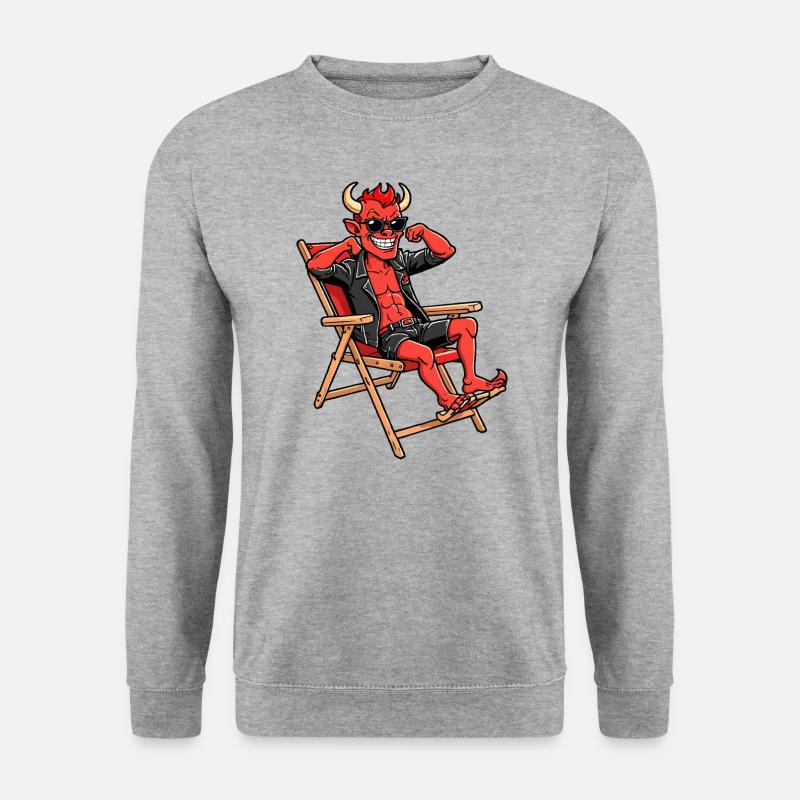 Red Devil - Unisex Sweatshirt - salt & pepper