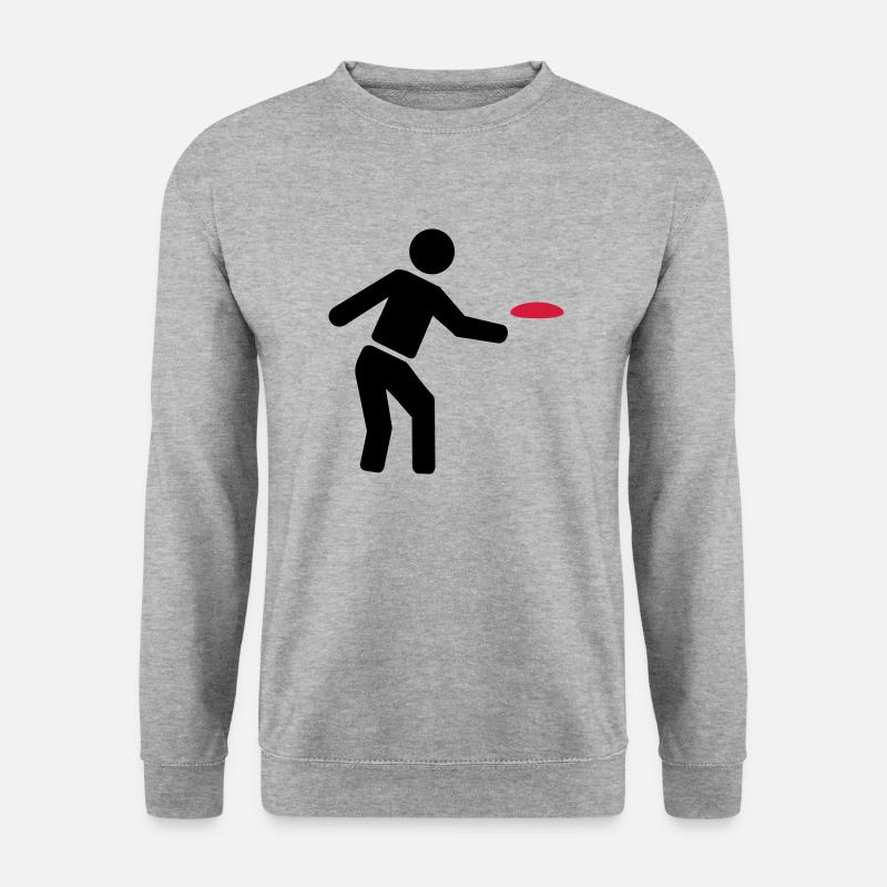 disc Golf - Unisex Sweatshirt - salt & pepper