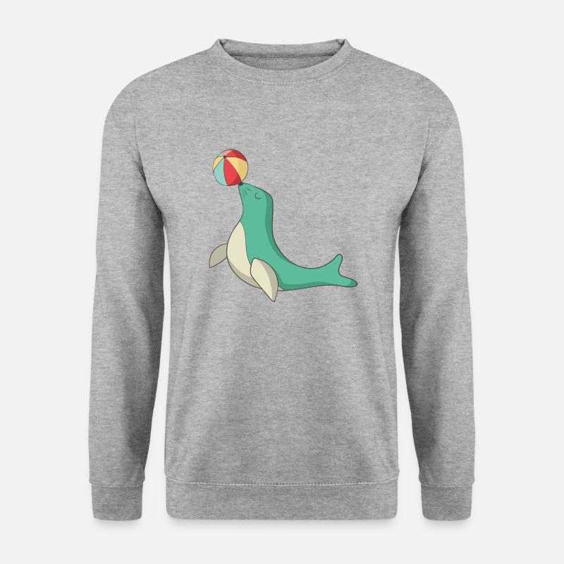 seal - Unisex Sweatshirt - salt & pepper