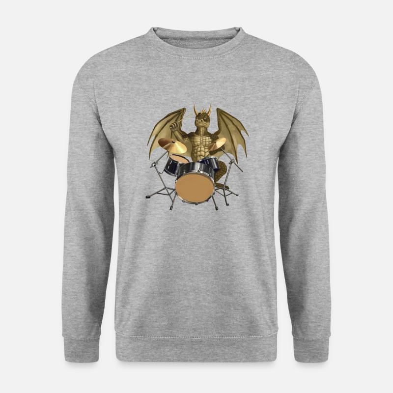 drummer - Unisex Sweatshirt - salt & pepper