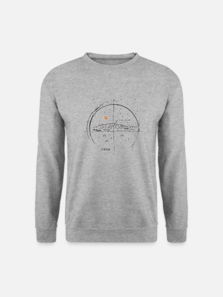 Circle Attersee - Unisex Sweatshirt - salt & pepper