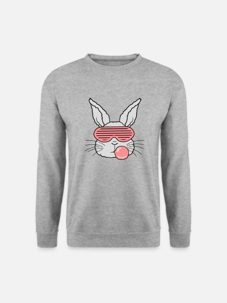 Chewing gum bubble cool - Unisex Sweatshirt - salt & pepper