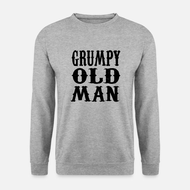 GRUMPY OLD MAN - Unisex Sweatshirt - salt & pepper