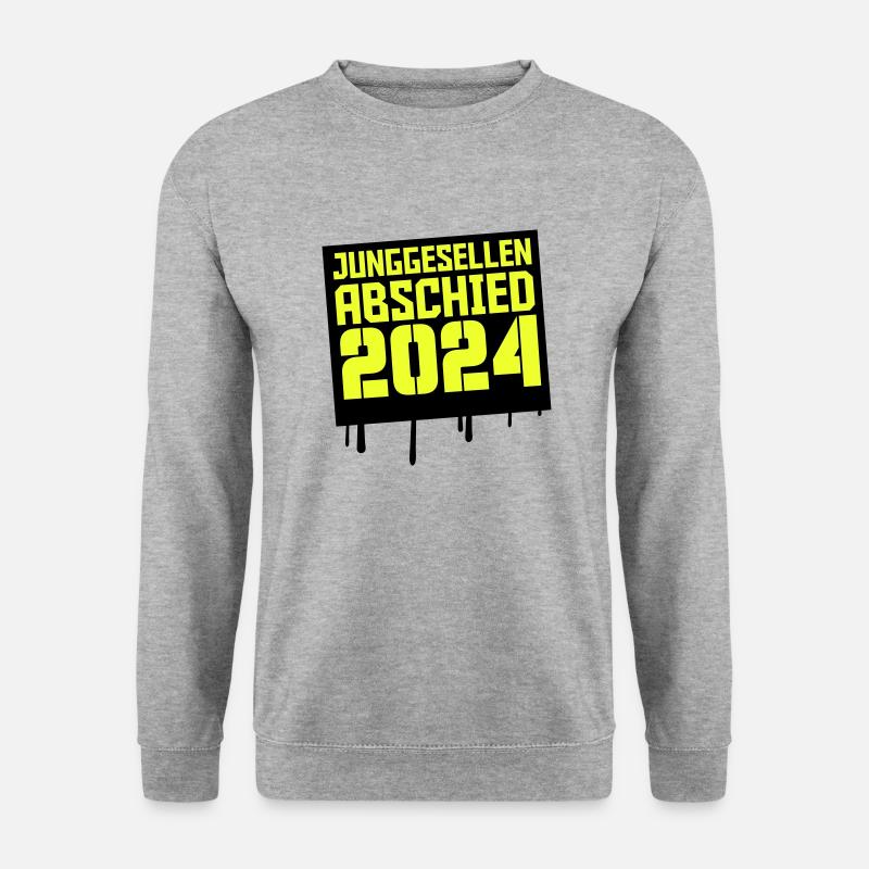 jga 2024 - Unisex Pullover - Weißgrau meliert