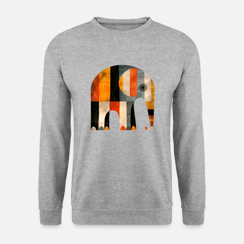 Elephant - Unisex Sweatshirt - salt & pepper